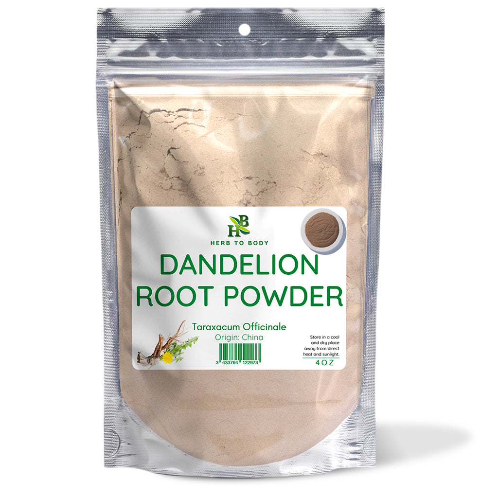 Herb To Body Dandelion Root Powder Taraxacum Officinale