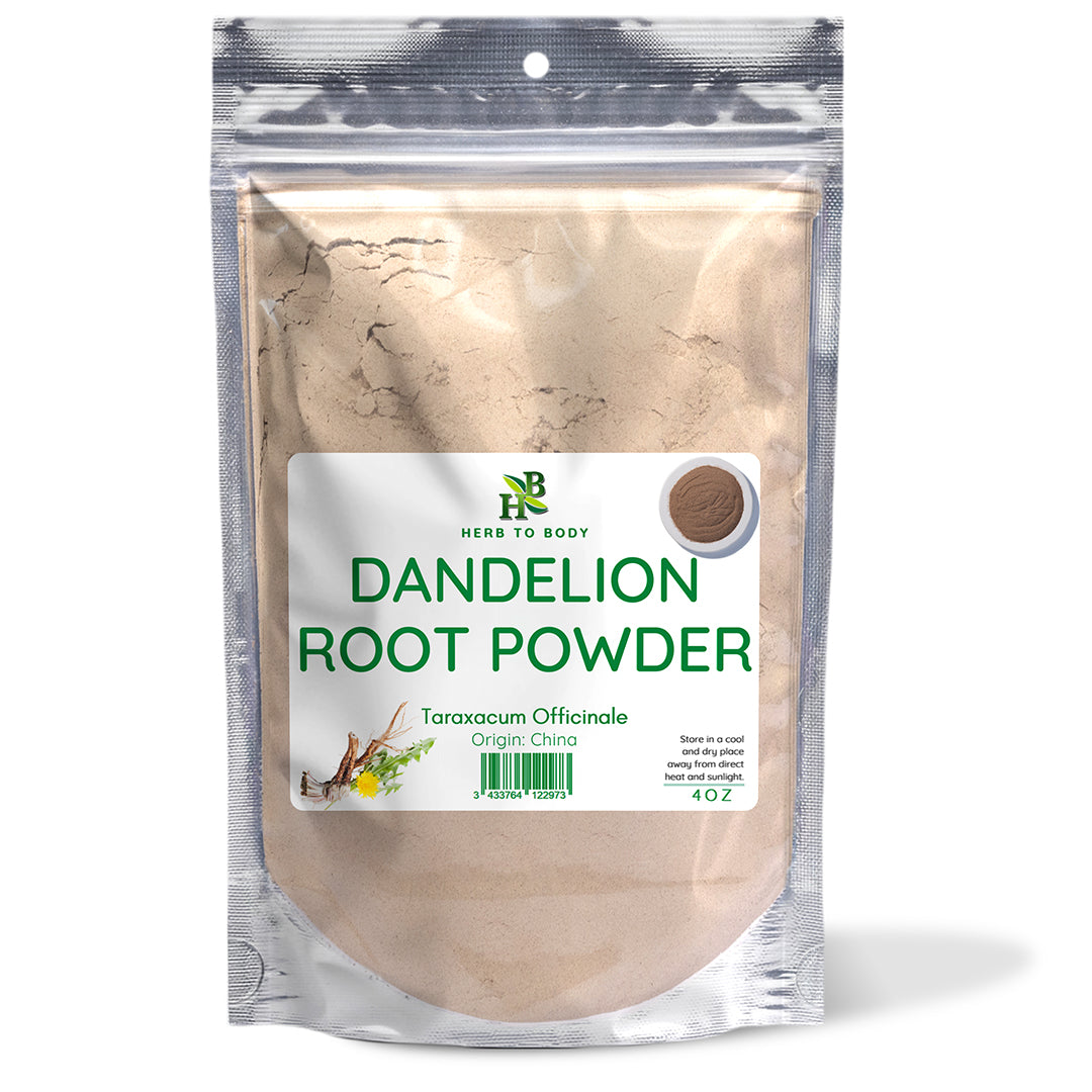 Herb To Body Dandelion Root Powder Taraxacum Officinale