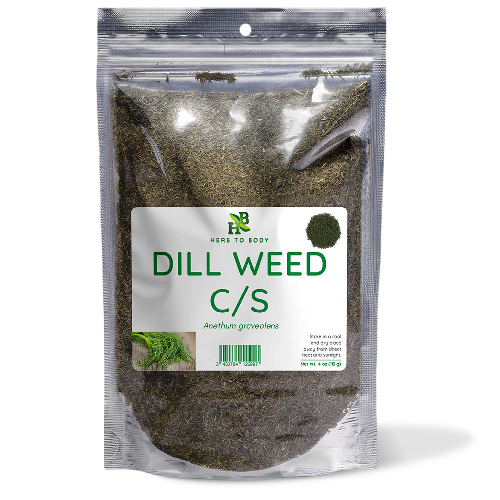 Herb To Body Dried Dill Weed Cut and Sifted 4oz