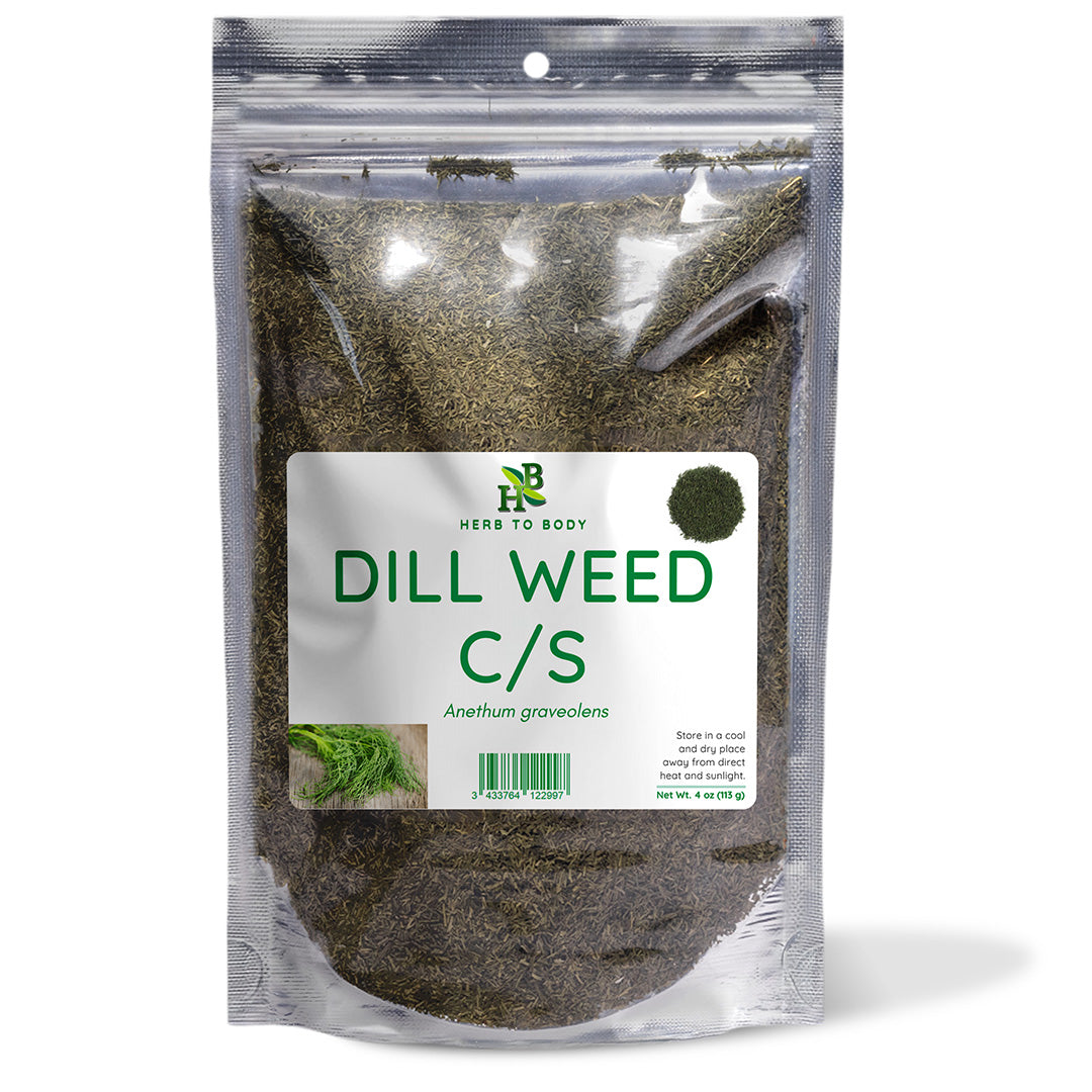 Herb To Body Dried Dill Weed Cut and Sifted 4oz
