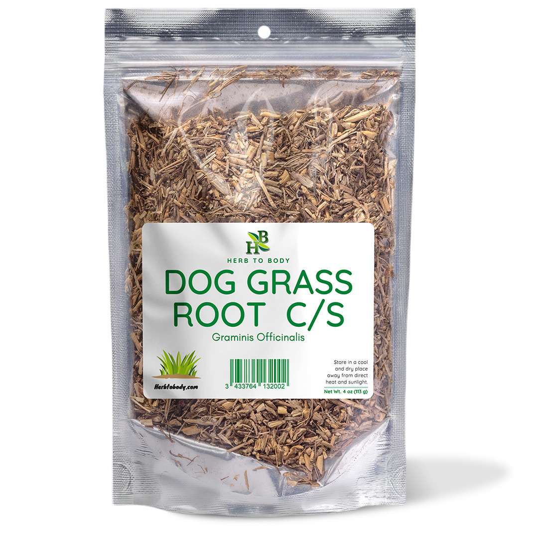 Herb To Body Dog Grass Root Cut and Sifted 4oz