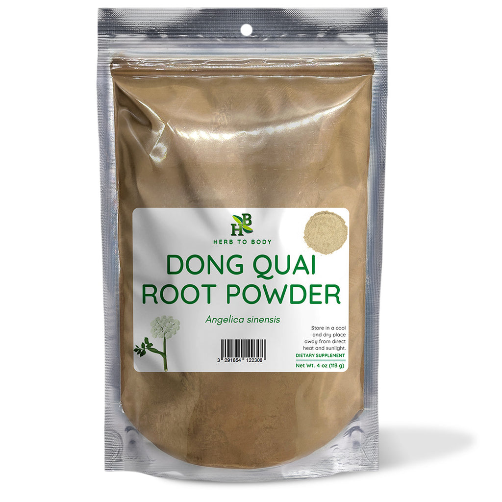 Herb To Body Dong Quai Root Powder Angelica Sinensis