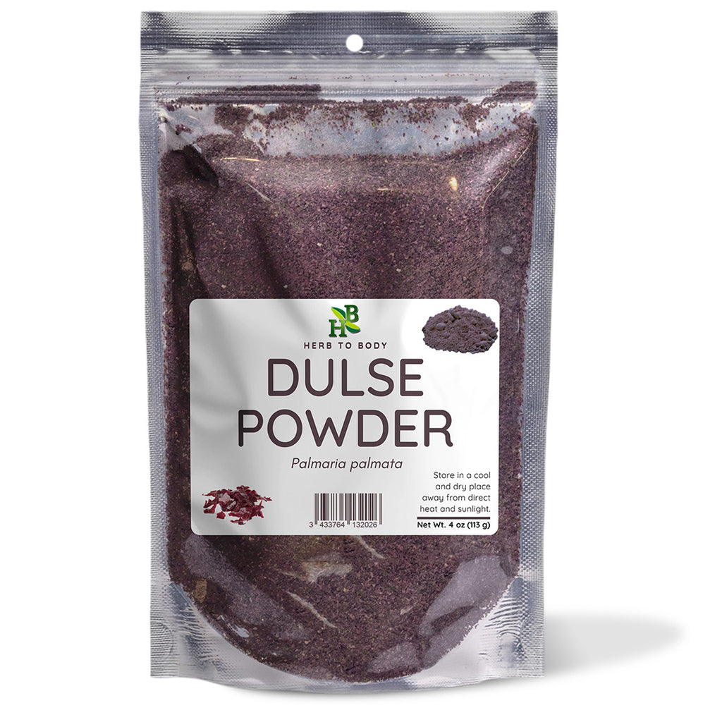 Herb To Body Dulse Powder Wild-Harvested North Atlantic 4oz
