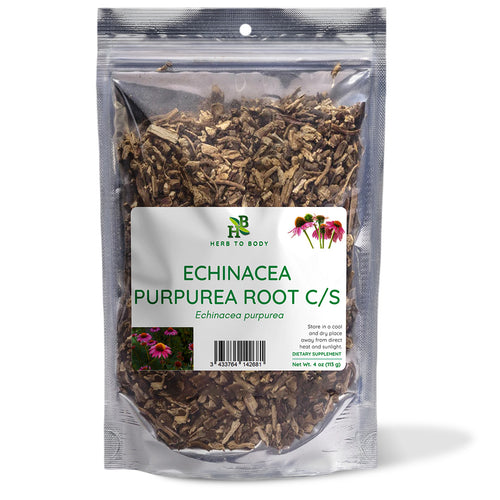 Echinacea Purpurea Root Cut & Sifted Herbal Supplement 4oz