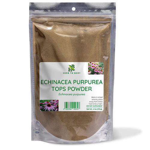 Echinacea Purpurea Tops Powder Dried Herbal Supplement 4oz