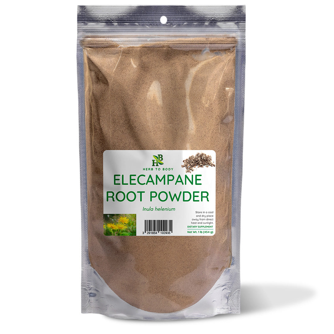 Herb To Body Elecampane Root Powder Dried Inula Helenium Herb