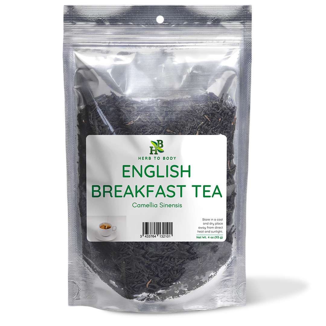 Herb To Body English Breakfast Tea Loose Leaf Black Tea