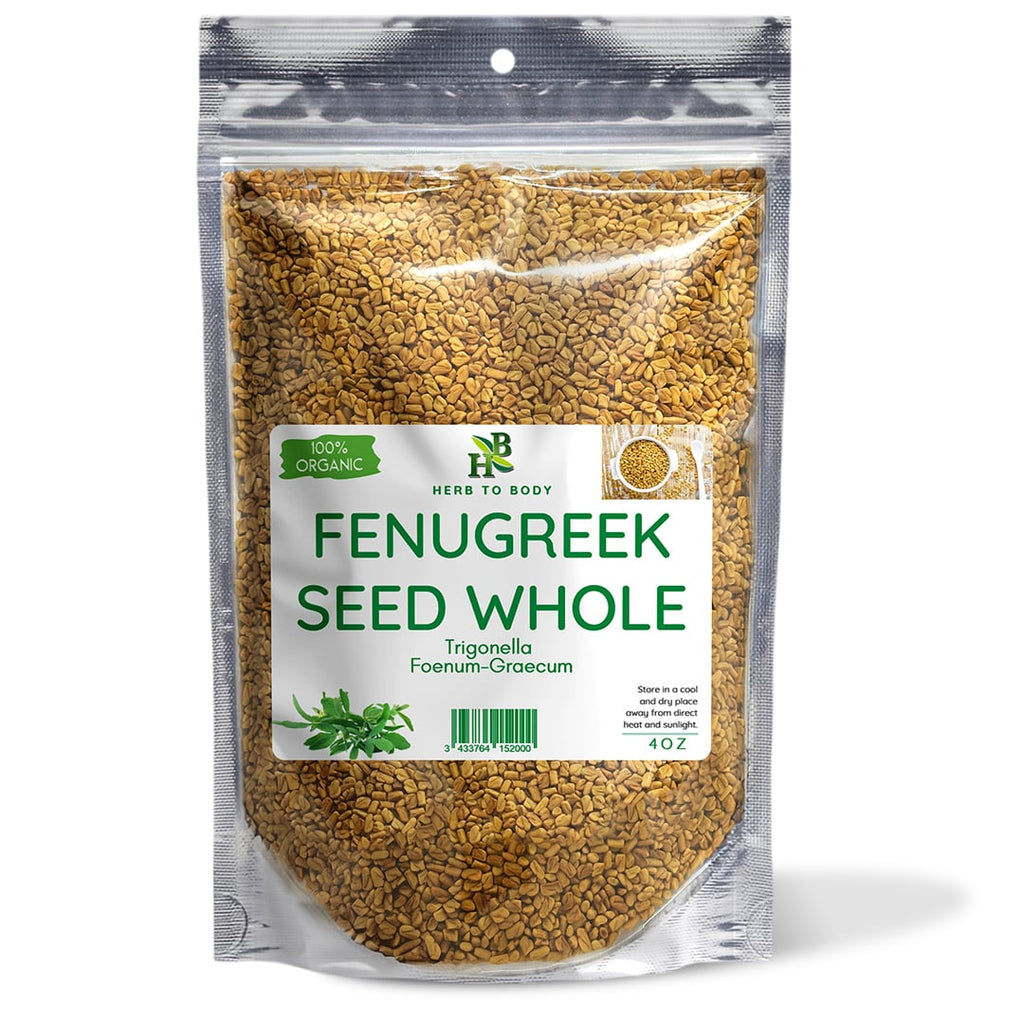 Herb To Body Whole Fenugreek Seeds Premium Botanical