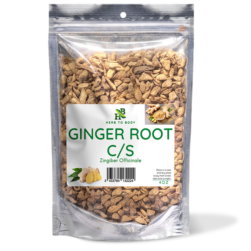 Herb To Body Ginger Root Cut & Sifted 4oz
