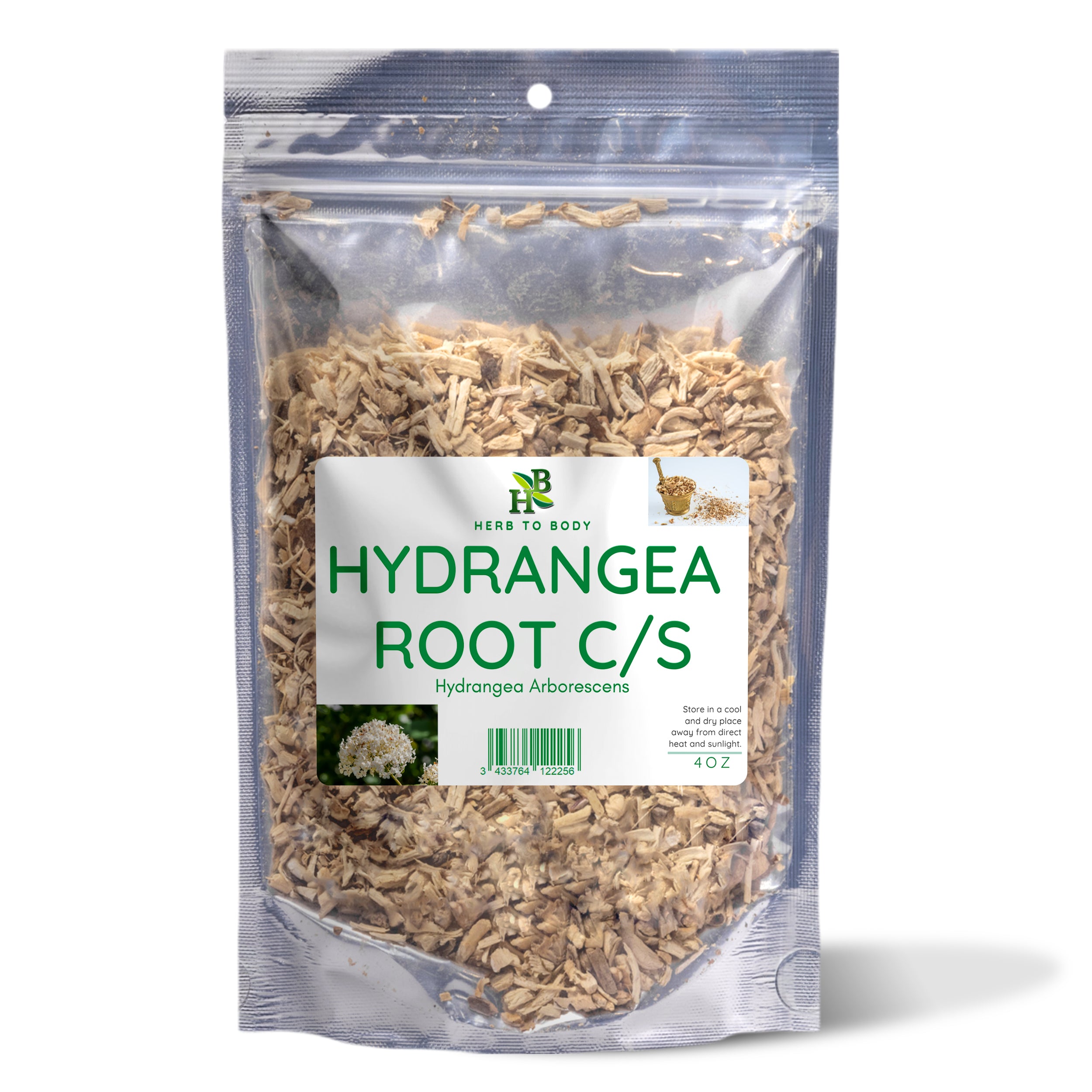 Herb To Body Hydrangea Root Cut And Sifted Dried Herb