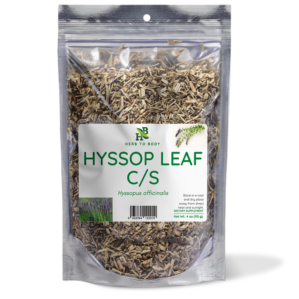 Herb To Body Hyssop Leaf Cut & Sifted 4oz