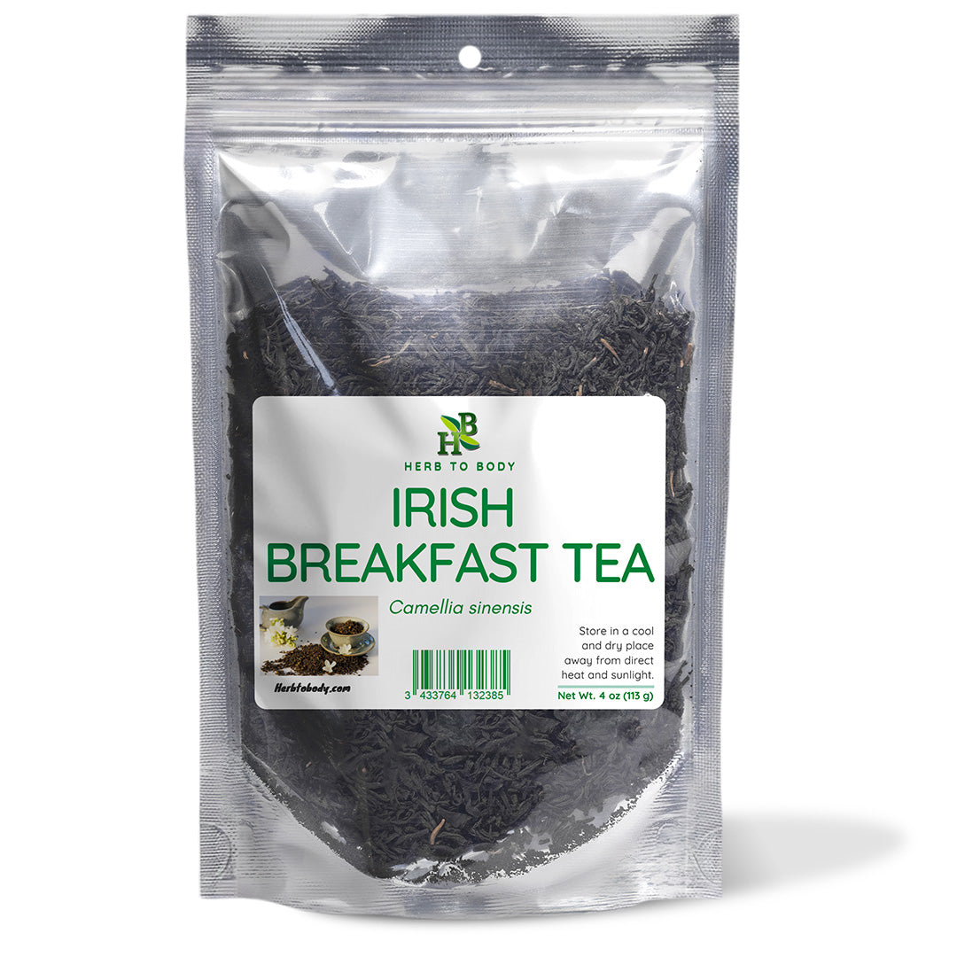 Herb To Body Irish Breakfast Tea Loose Leaf Blend 4oz
