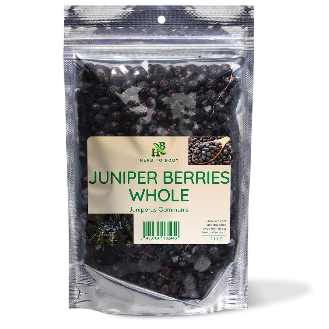 Herb To Body Juniper Berries Whole Dried 4oz