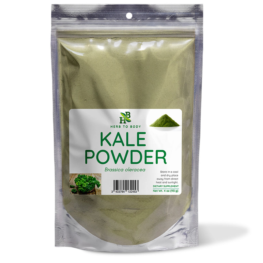 Herb To Body Kale Powder Dehydrated Superfood Supplement Natural Boost