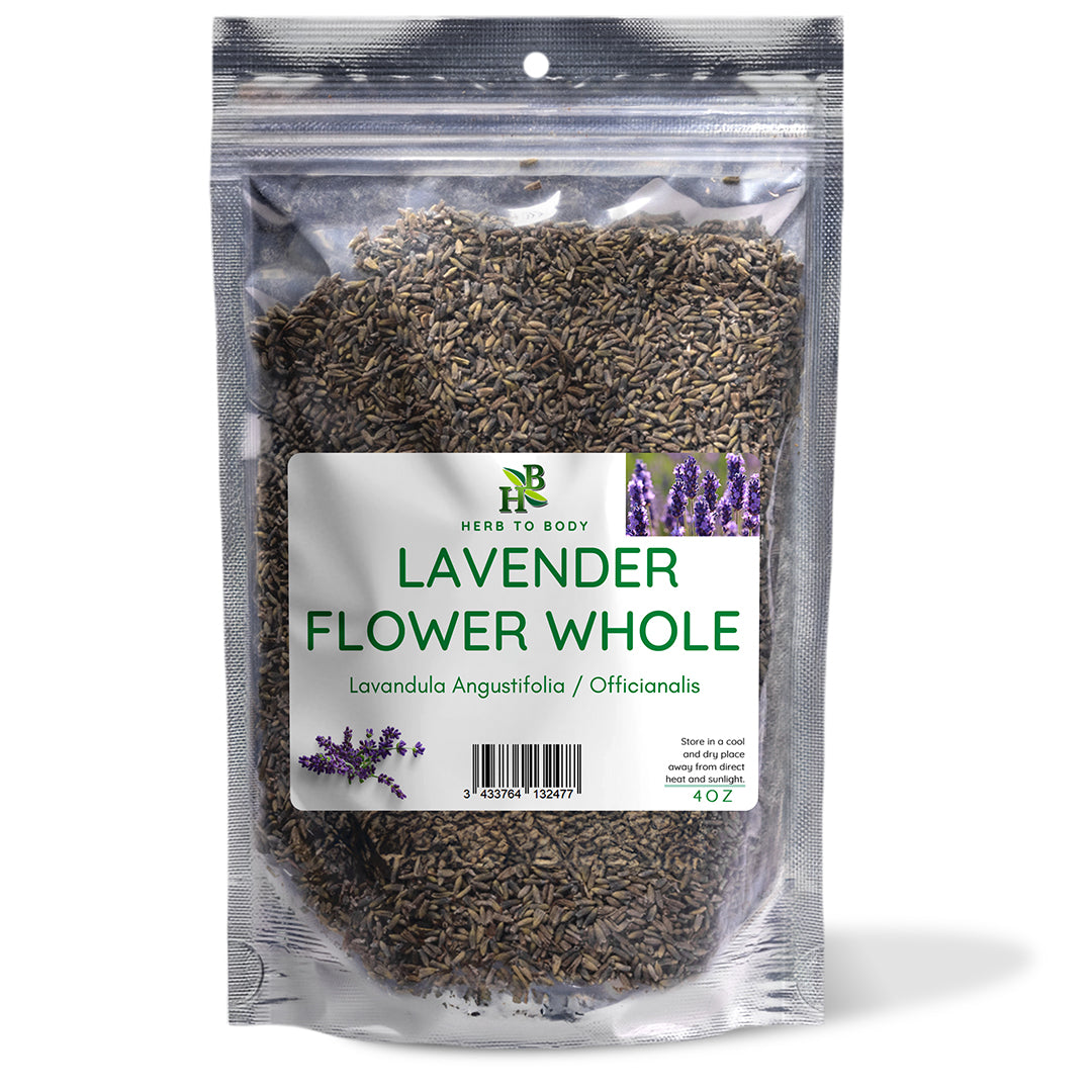 Herb To Body Lavender Flowers Whole Extra 4oz
