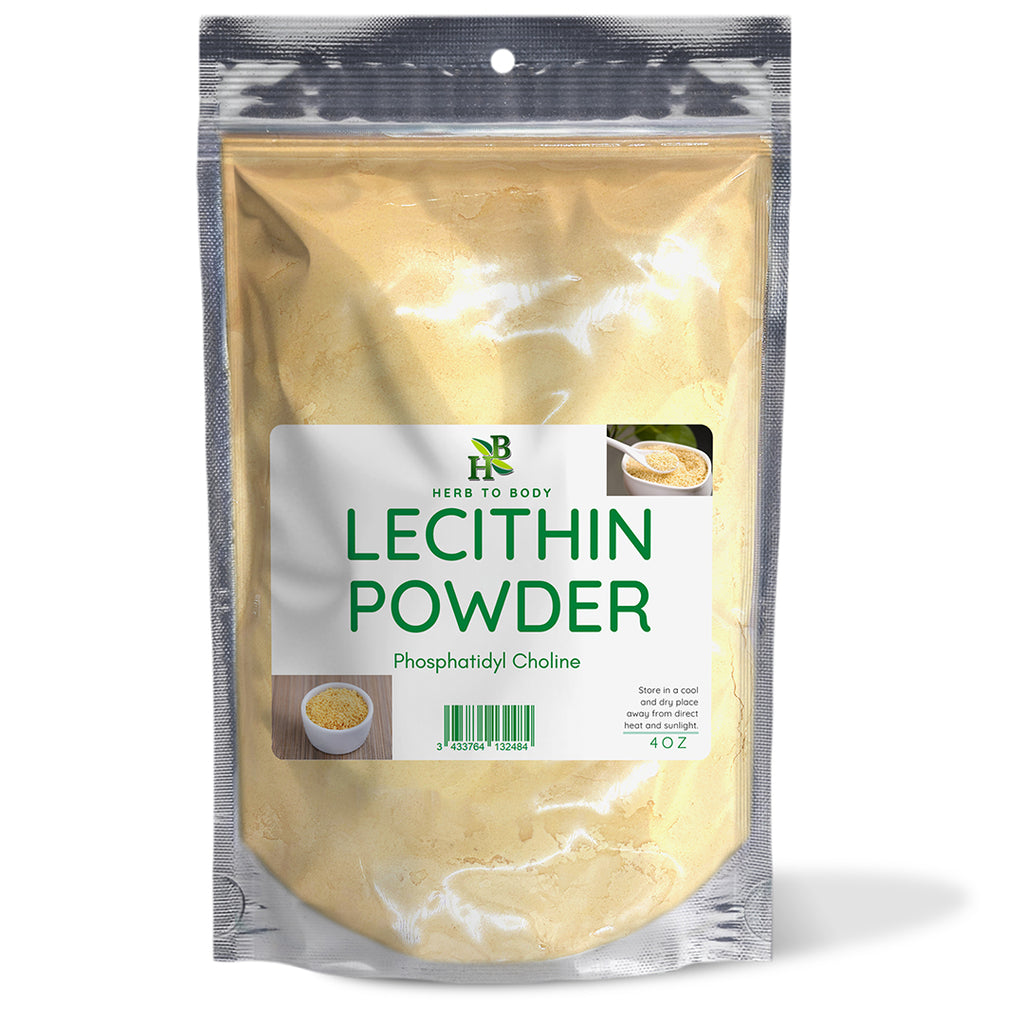 Herb To Body Non-GMO Soy Lecithin Powder Emulsifier