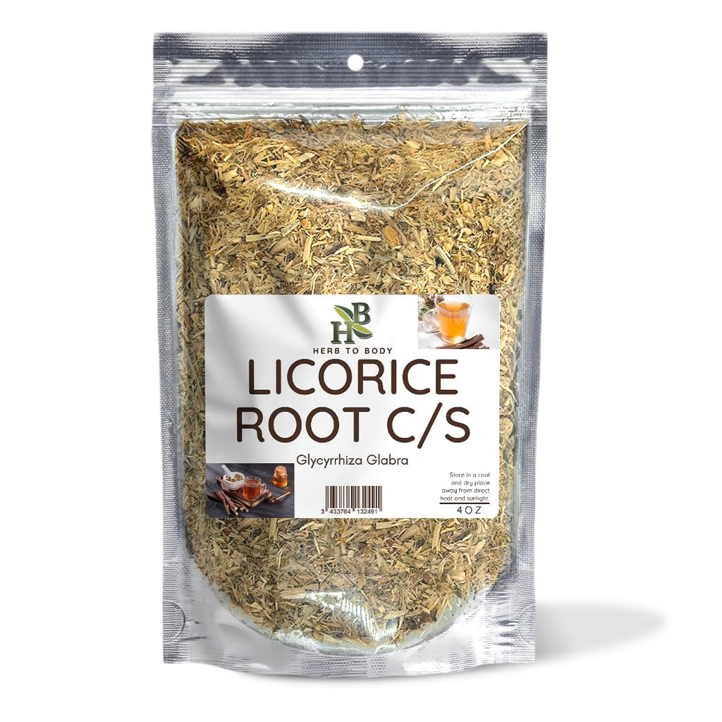 Herb To Body Licorice Root Cut and Sifted Herb 4oz 1lb