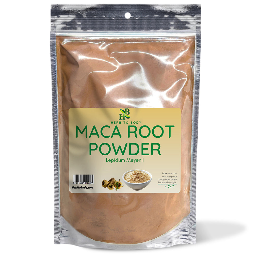Herb To Body Organic Maca Root Powder Energy Hormone Support