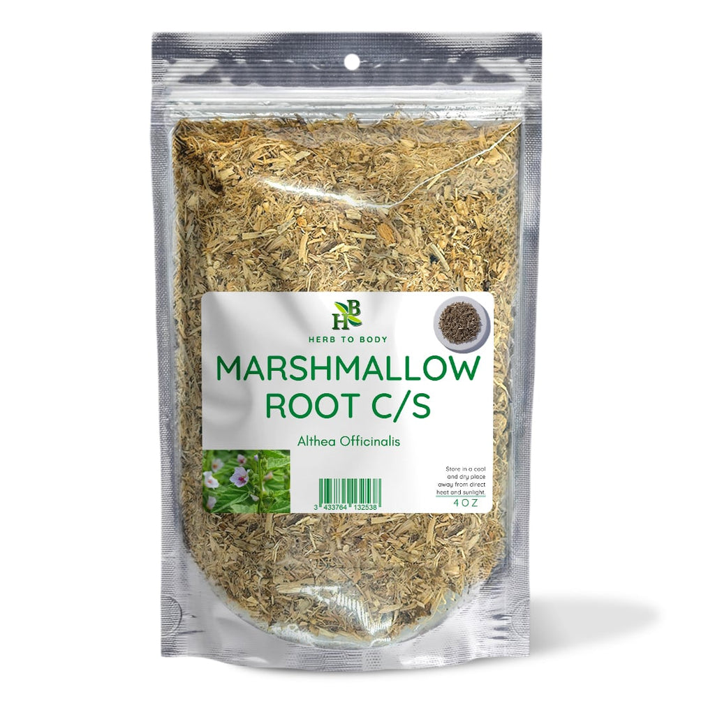 Herb To Body Marshmallow Root Dried Botanical Cut & Sifted