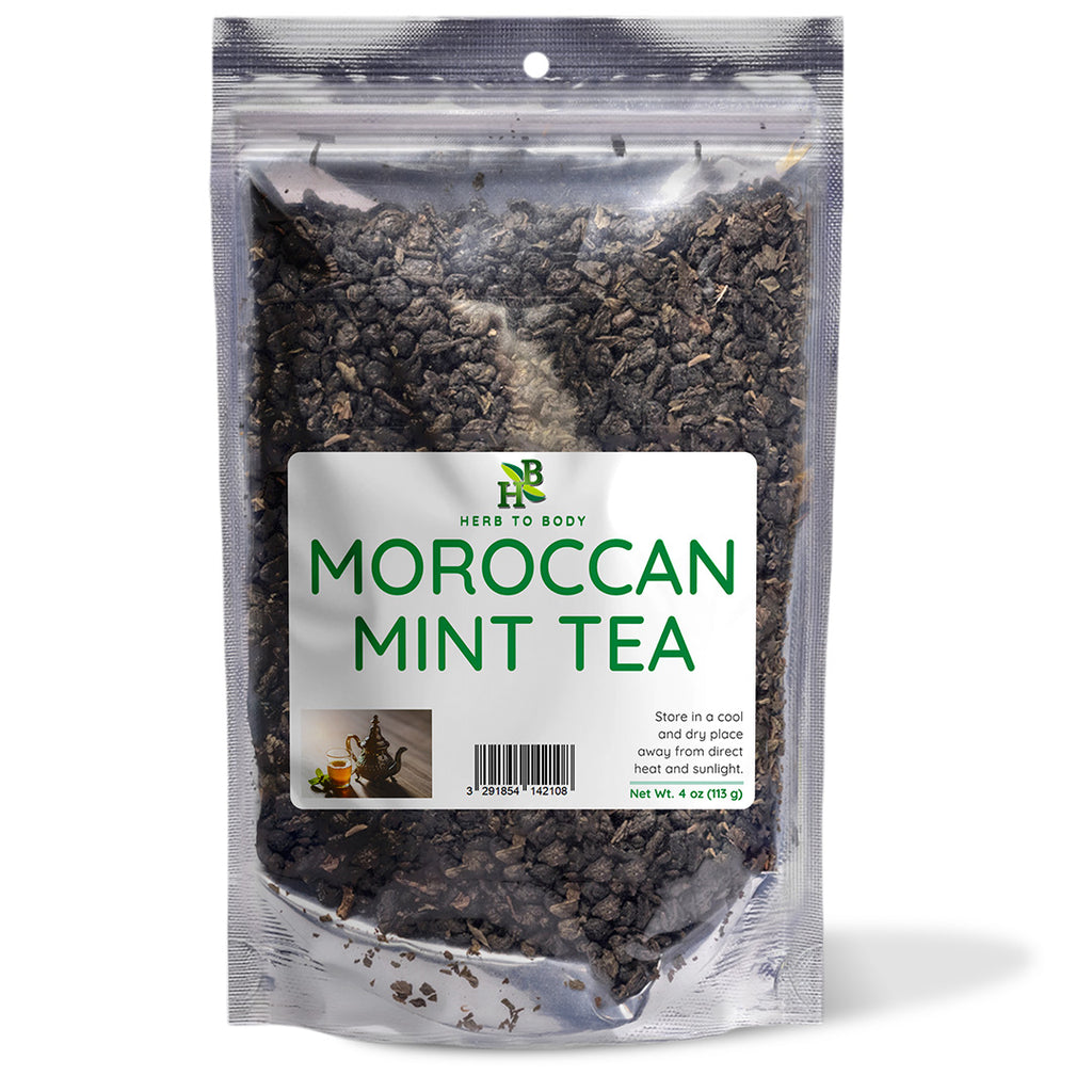 Moroccan Mint Tea Loose Leaf Green Tea Blend 4oz