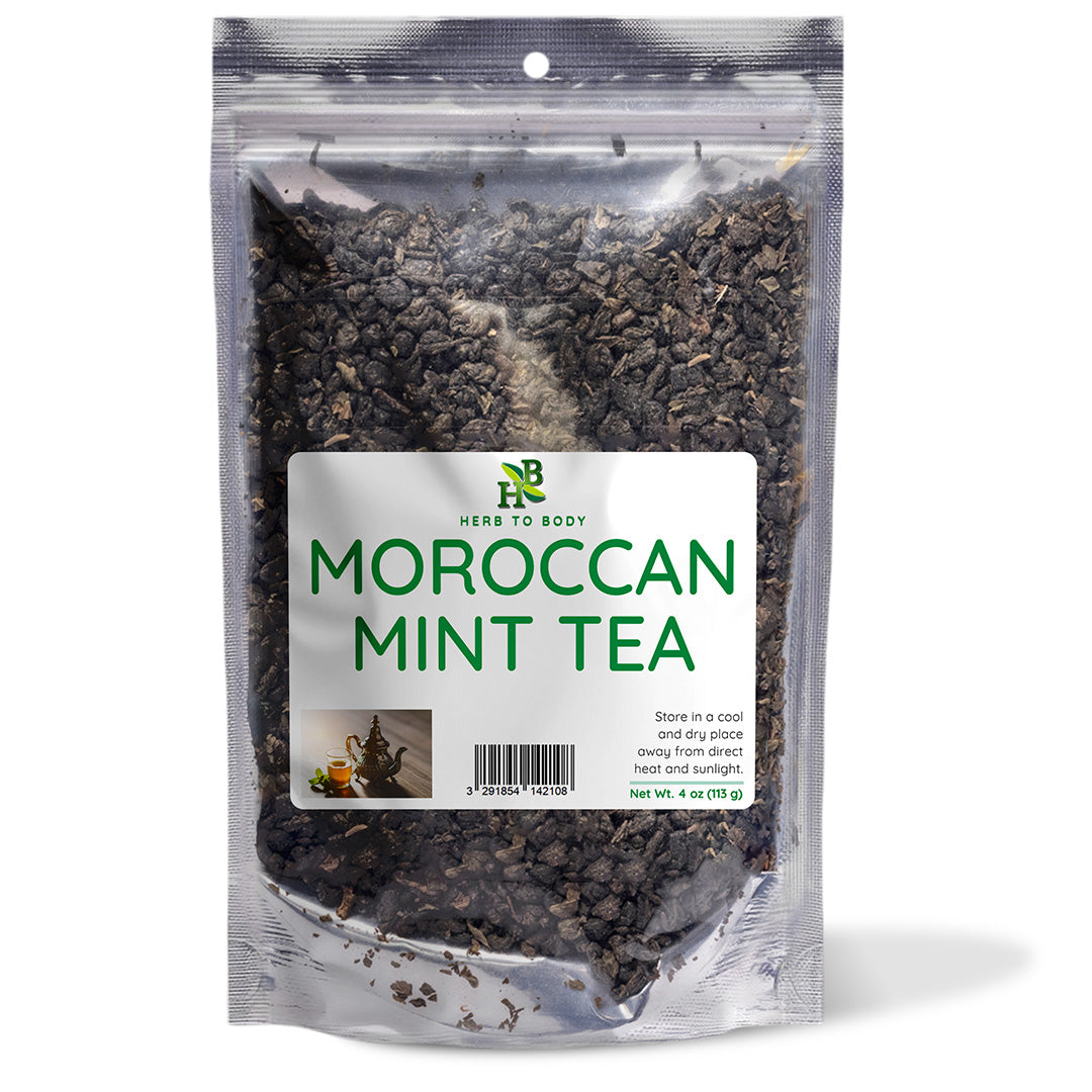 Moroccan Mint Tea Loose Leaf Green Tea Blend 4oz