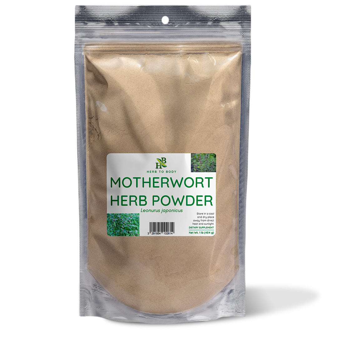 Herb To Body Motherwort Powder Dried Aerial Parts