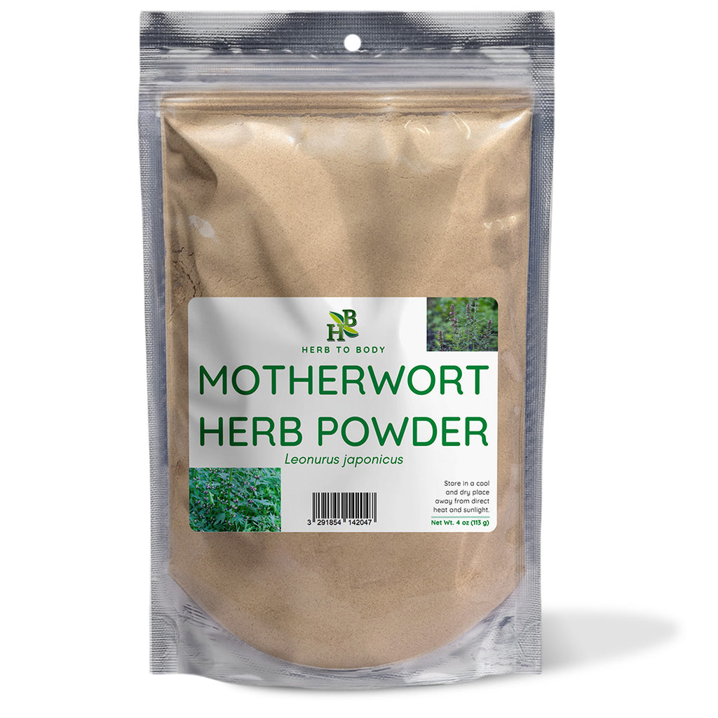 Herb To Body Motherwort Powder Dried Aerial Parts