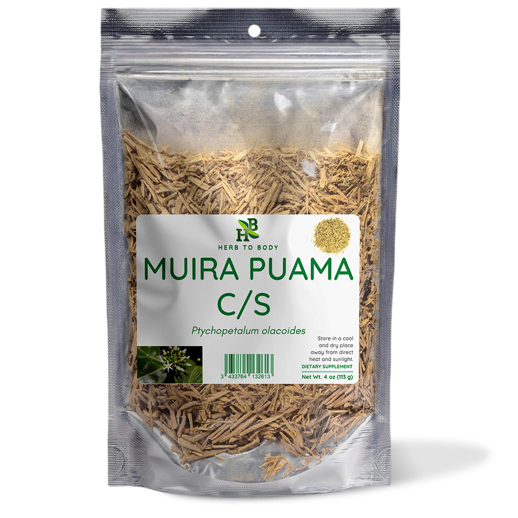 Herb to Body Muira Puama C/S Botanical Herb 4oz