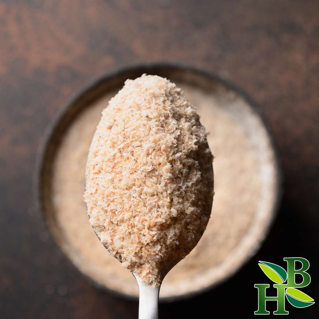 Herb To Body Psyllium Seed Husk Powder 4oz Fine Fiber