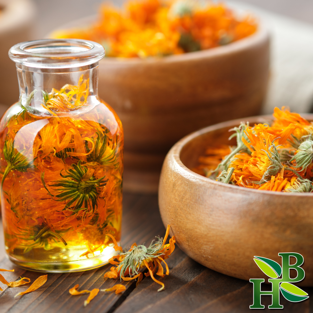 Herb To Body Calendula Flower Whole Dried Petals 4 oz
