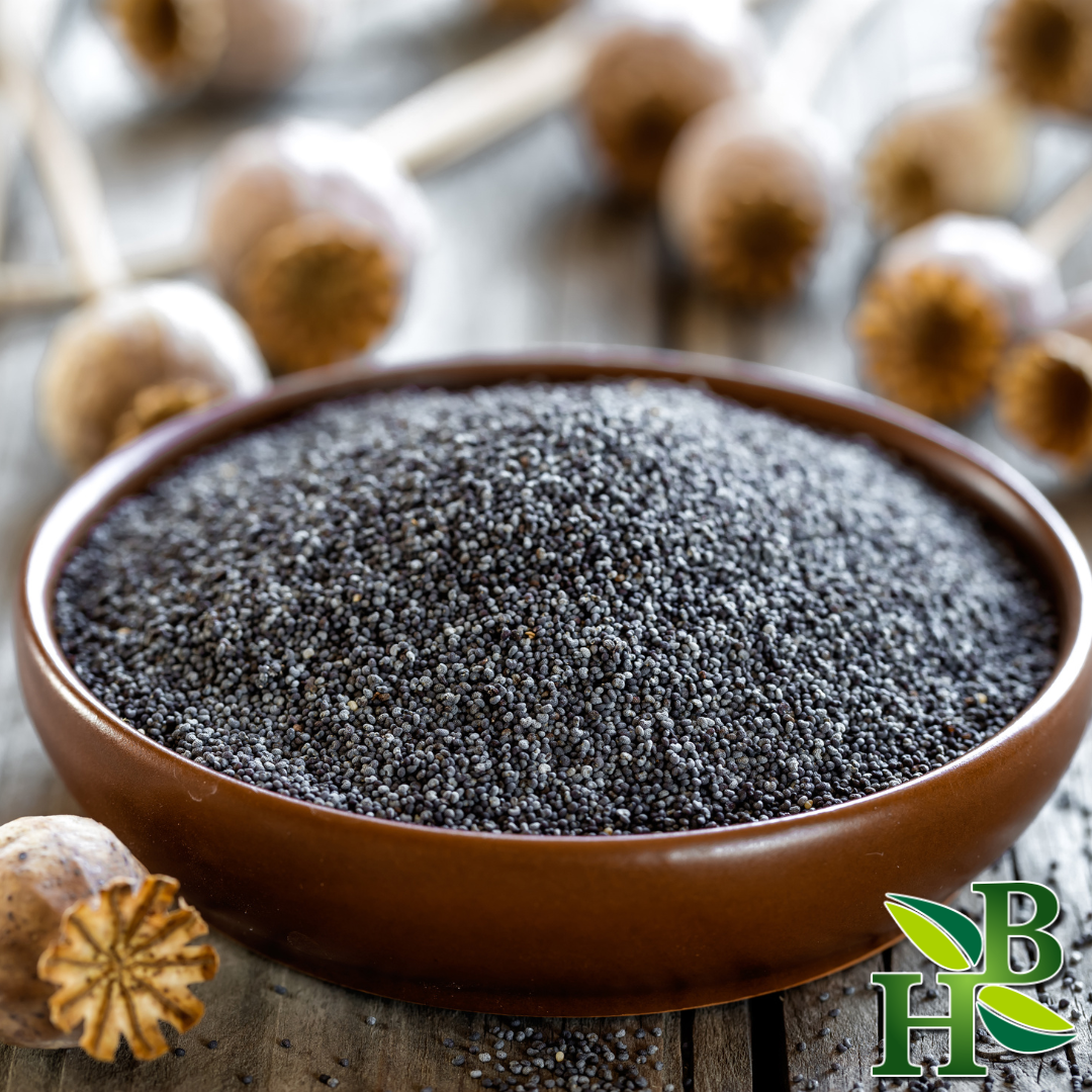 Herb To Body Whole Blue Poppy Seeds 4oz And 1lb