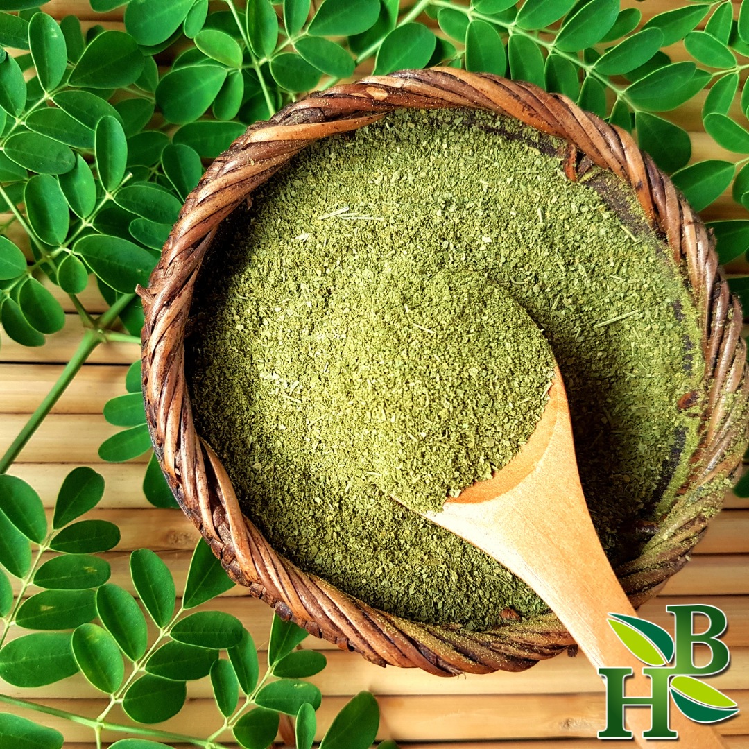 Herb To Body Moringa Leaf Powder Organic Superfood Supplement