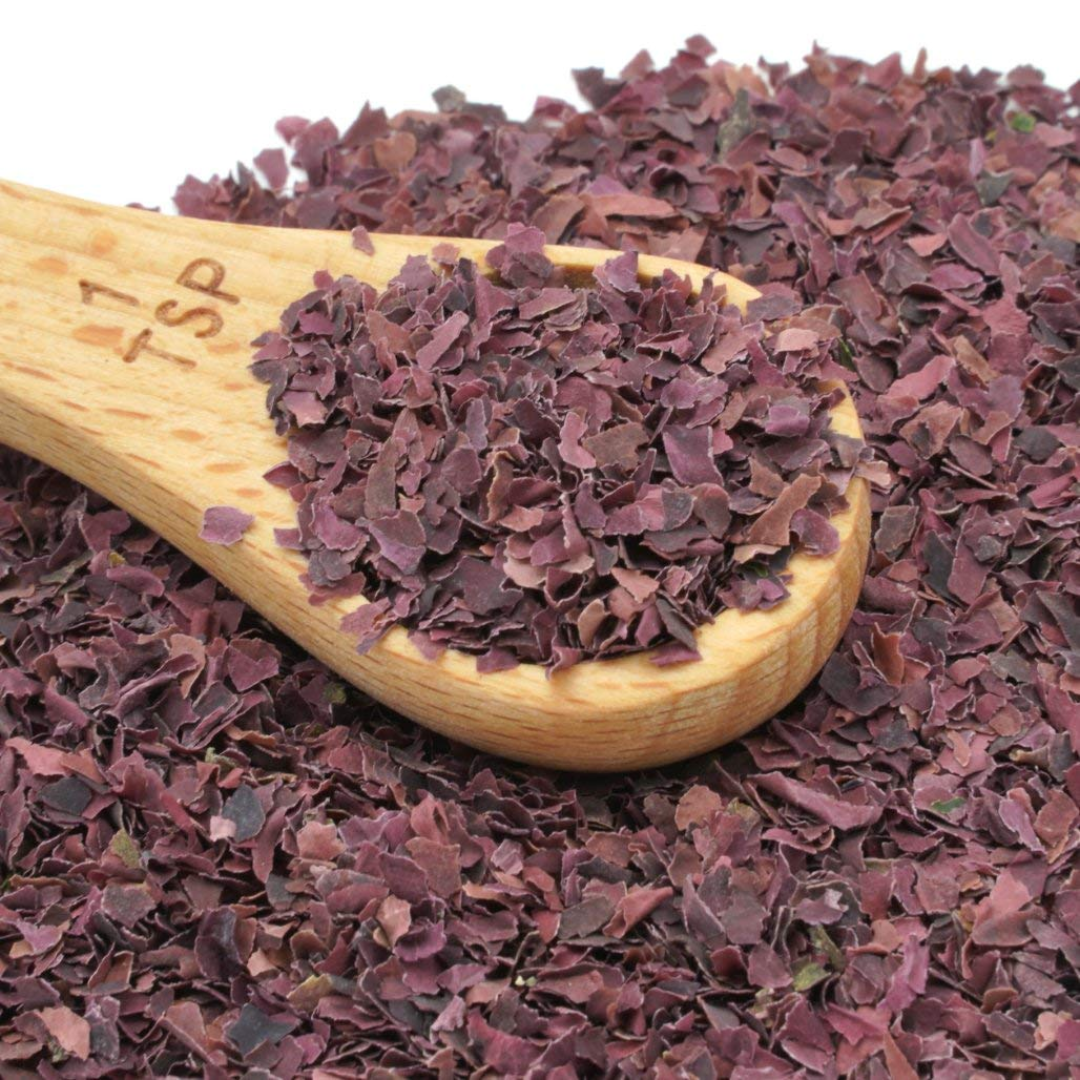 Wildcrafted Atlantic Dulse Flakes Red Sea Vegetable Supplement