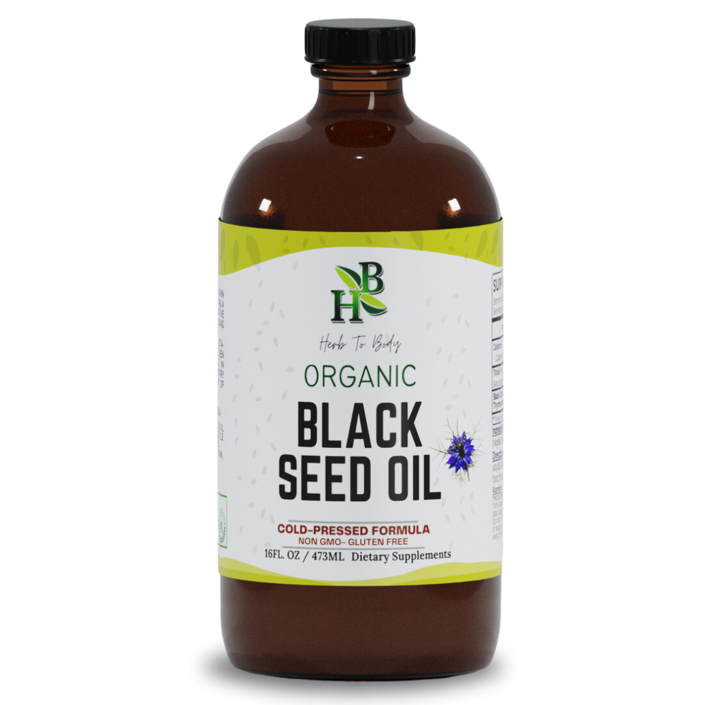Herb To Body Organic Cold-Pressed Black Seed Oil