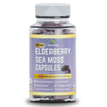 Herb to Body Elderberry Sea Moss Capsules 60 Count