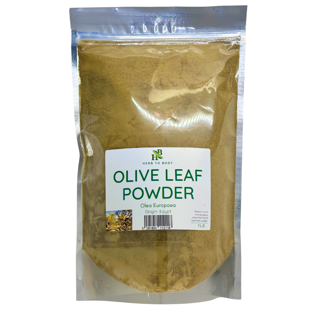 Herbtobody Olive Leaf Powder Finely Milled Botanical Supplement