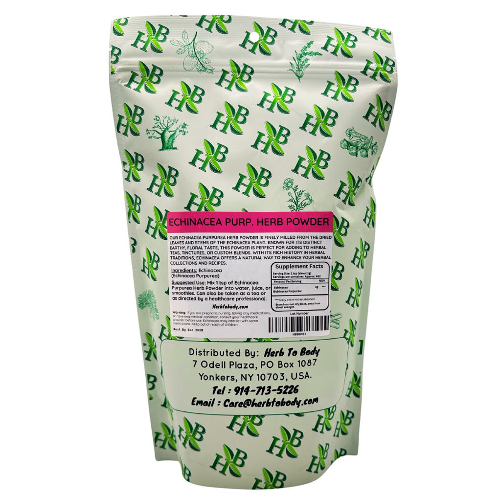 Echinacea Purpurea Herb Powder Aerial Parts 4oz 1lb