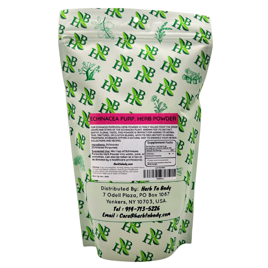 Echinacea Purpurea Herb Powder Aerial Parts 4oz 1lb
