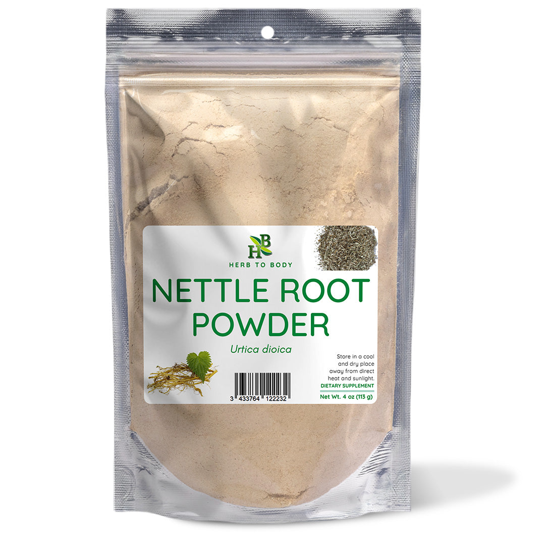 Herb To Body Nettle Root Powder Pure Botanical Supplement