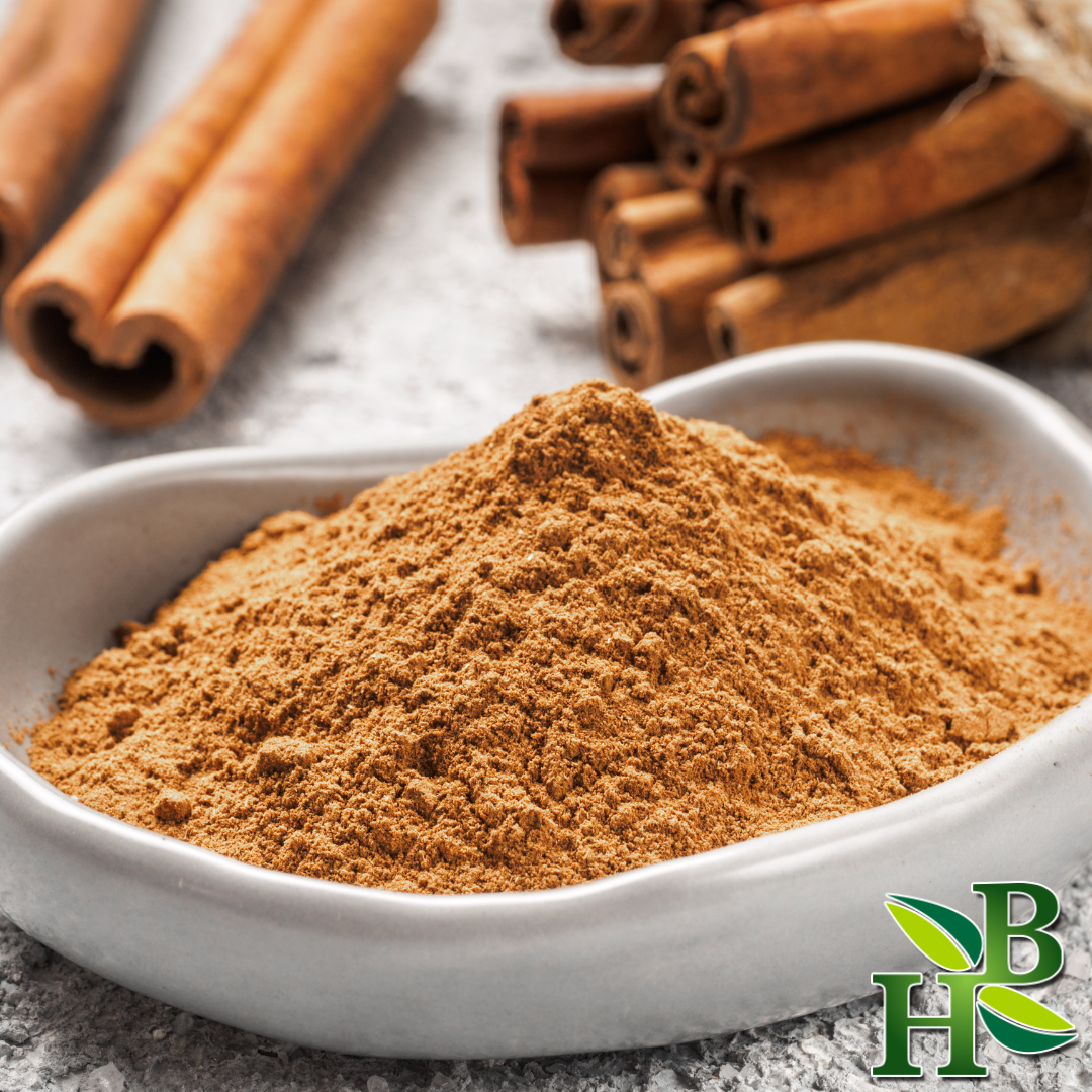 Herb To Body Cinnamon Powder 4oz Cinnamomum Cassia Ground Spice
