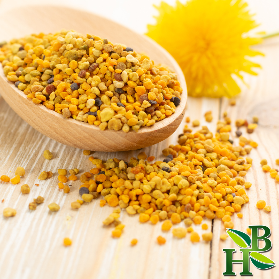 Herb to Body Bee Pollen Granules Raw Natural Supplement 4oz