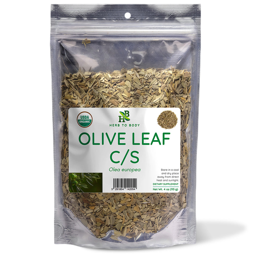 Olive Leaf Cut & Sifted Herbal Tea 4oz