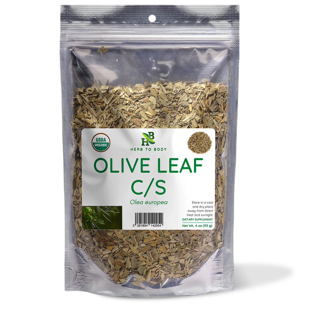 Olive Leaf Cut & Sifted Herbal Tea 4oz