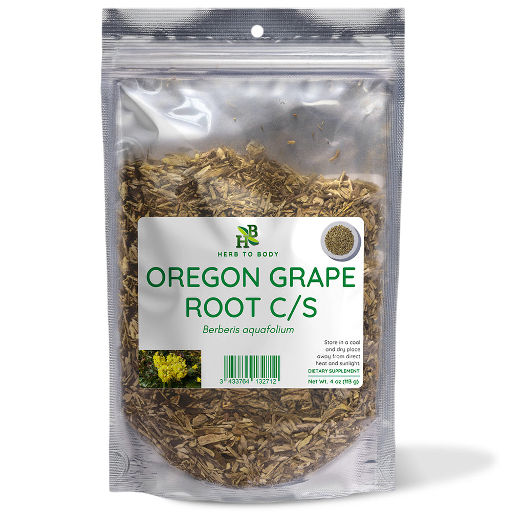 Herb To Body Oregon Grape Root Cut and Sifted 4 oz