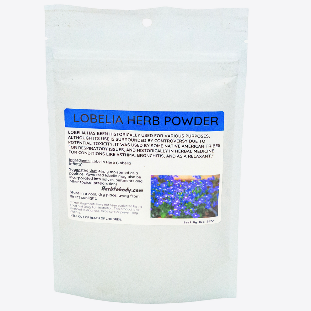 Herb To Body Lobelia Inflata Herb Powder 4 oz