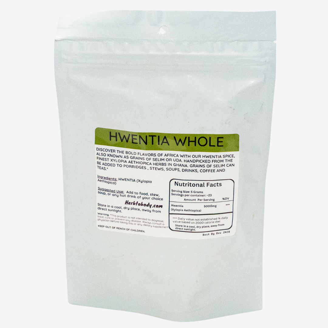 Hwentia Whole Grains of Selim Spice 4oz Dried Pods