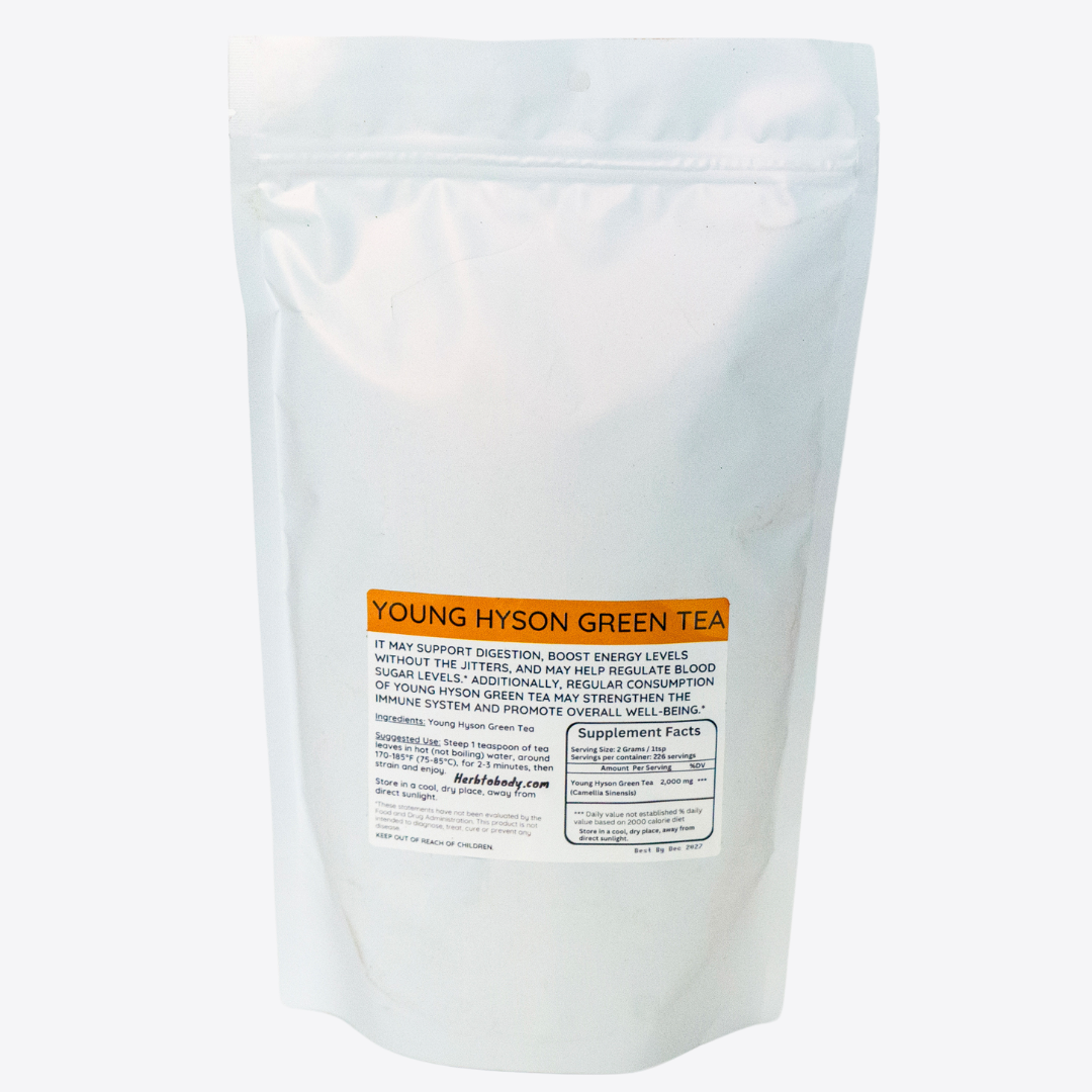 Herbtobody Young Hyson Green Tea Early Harvest Loose Leaf