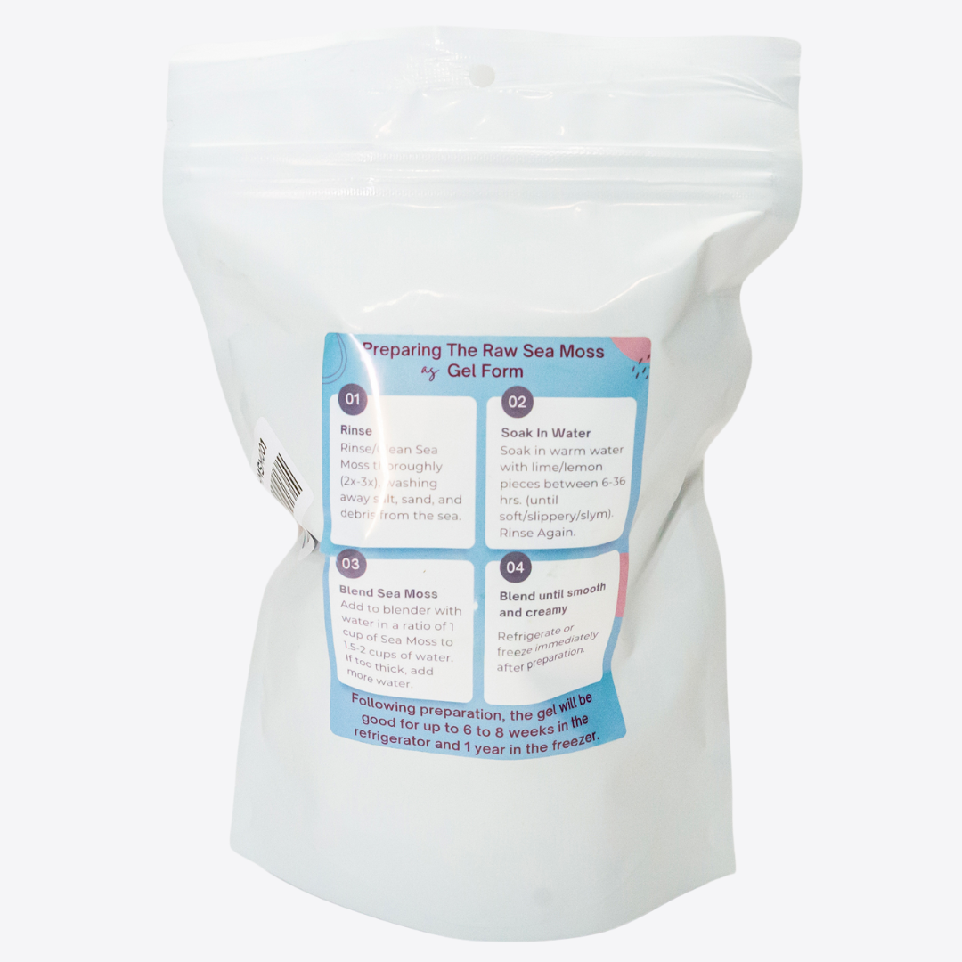 Herb To Body Multi-Color Irish Sea Moss Wildcrafted St. Lucia