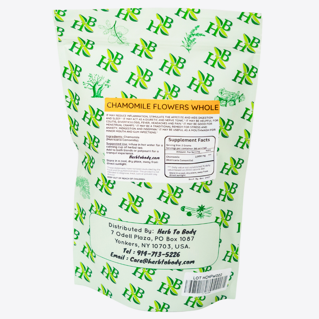 Herb To Body Whole Egyptian Chamomile Flowers Dried Botanical