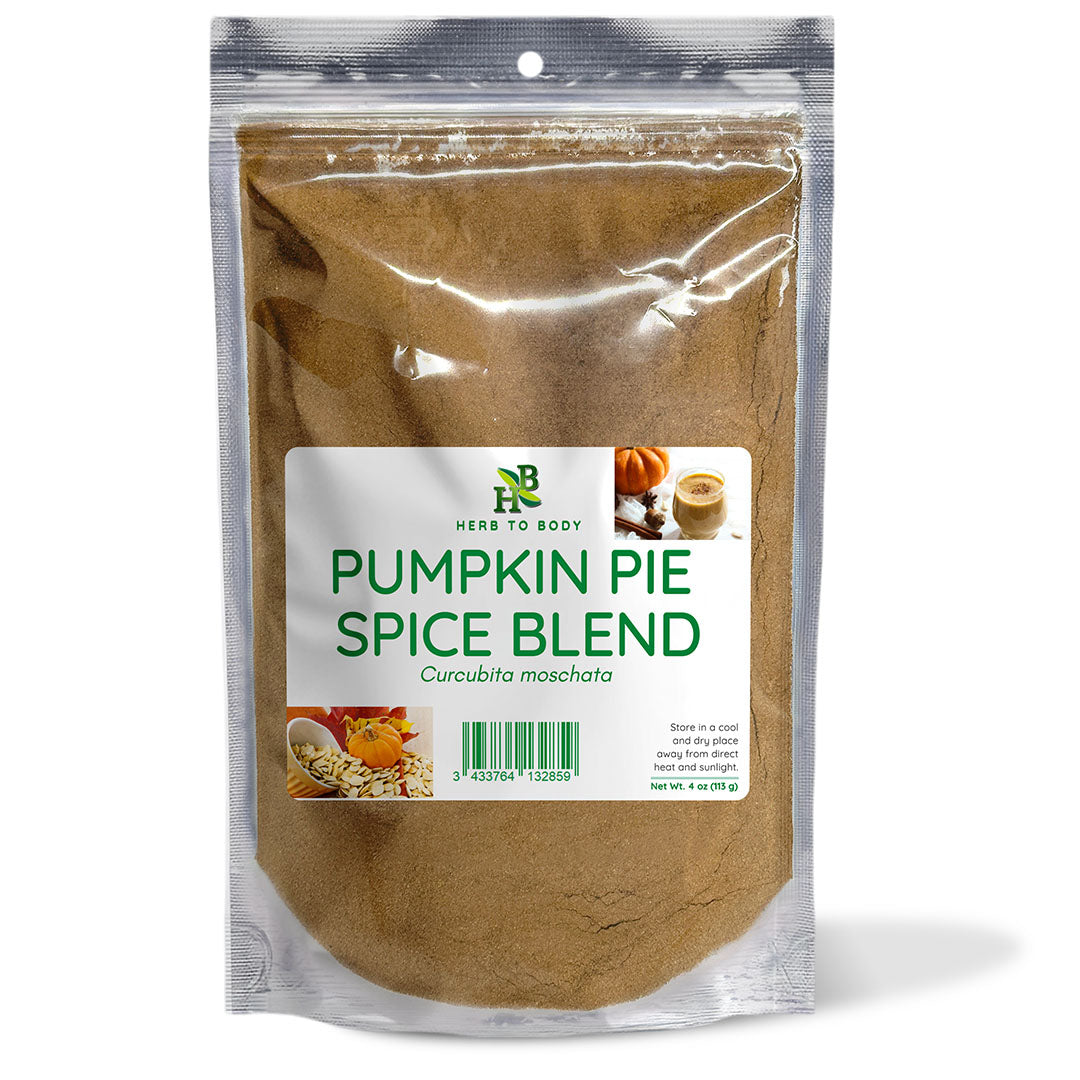 Herb To Body Pumpkin Pie Spice Blend Seasoning 4 oz
